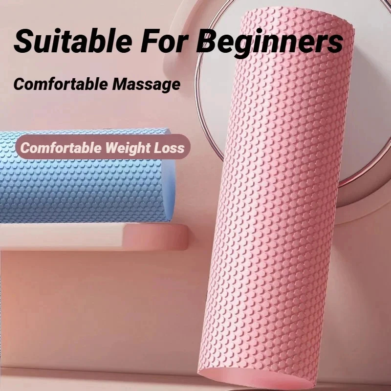 Pilates Yoga Equipment - Altıgen EVA Köpük Yoga Rulosu, 10cm