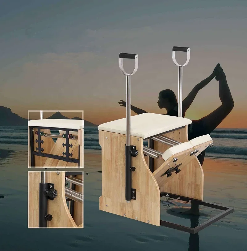 Pilates Yoga Combo - Spor Vücut Geliştirme Yoga Egzersizi Meşe