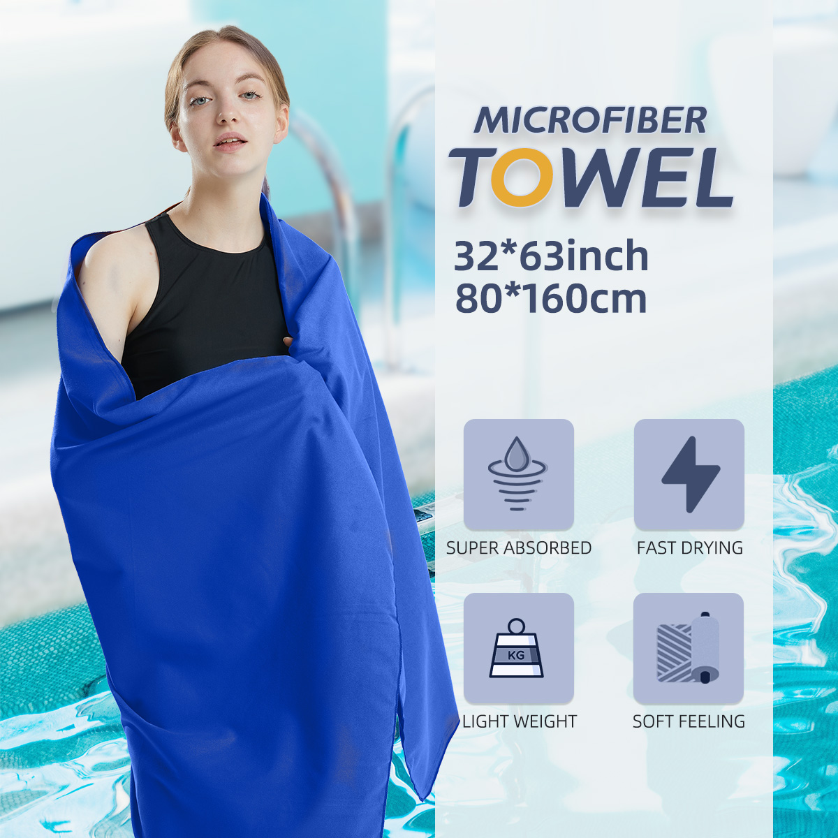 Mikrofiber havlu hızlı kuru ha - Pilates Yoga Towel incelemesi ve fiyatı